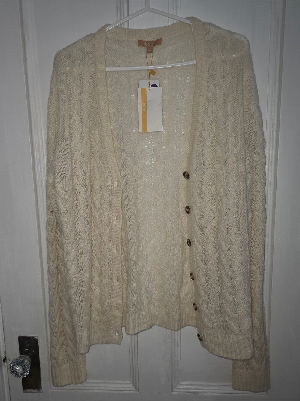 Kier + J 100% Cashmere Cardigan